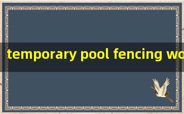  temporary pool fencing wollongong